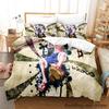 New Ulti Anime Bedding Set Single Twin Full Queen King Size Bed Set Adult Kid Bedroom Duvetcover Sets Anime Parure De Lit Bed