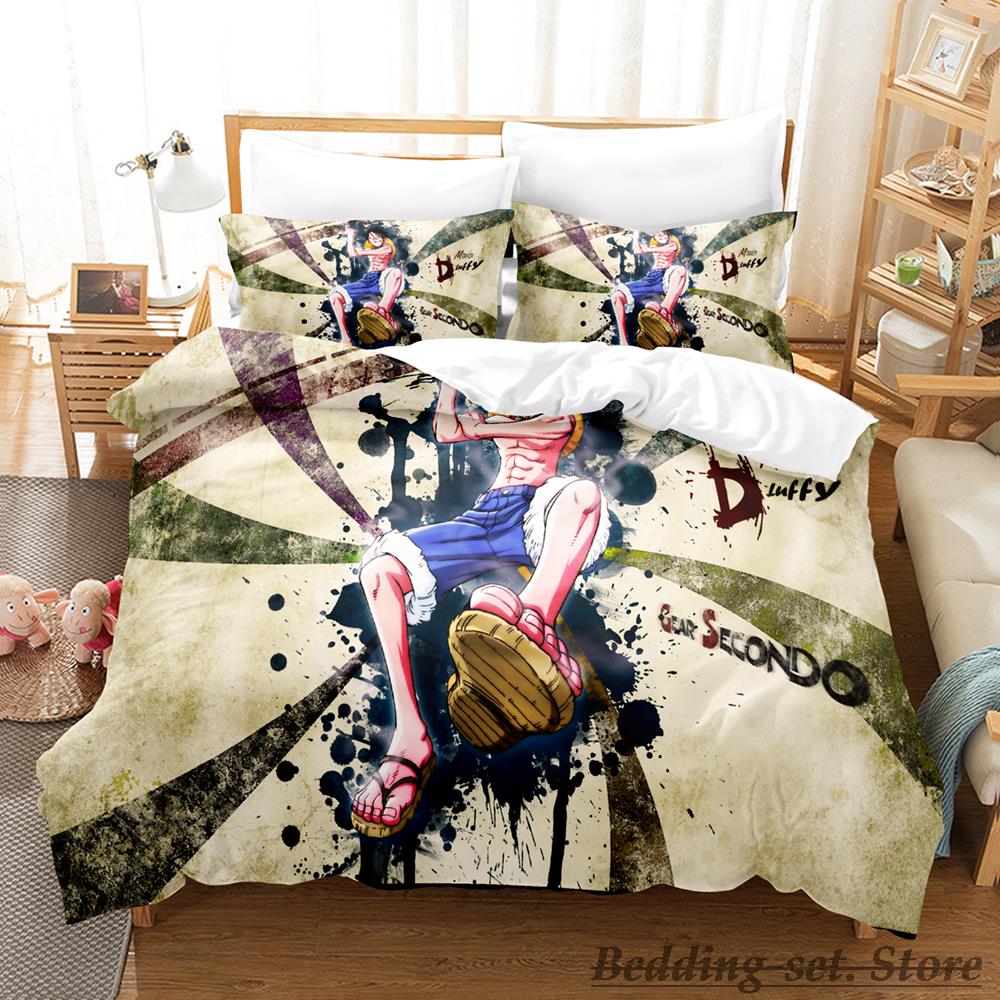 New Ulti Anime Bedding Set Single Twin Full Queen King Size Bed Set Adult Kid Bedroom Duvetcover Sets Anime Parure De Lit Bed