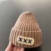 Baby hat autumn and winter children's wool hat cute knitted hat girls pullover hat infant warm hat