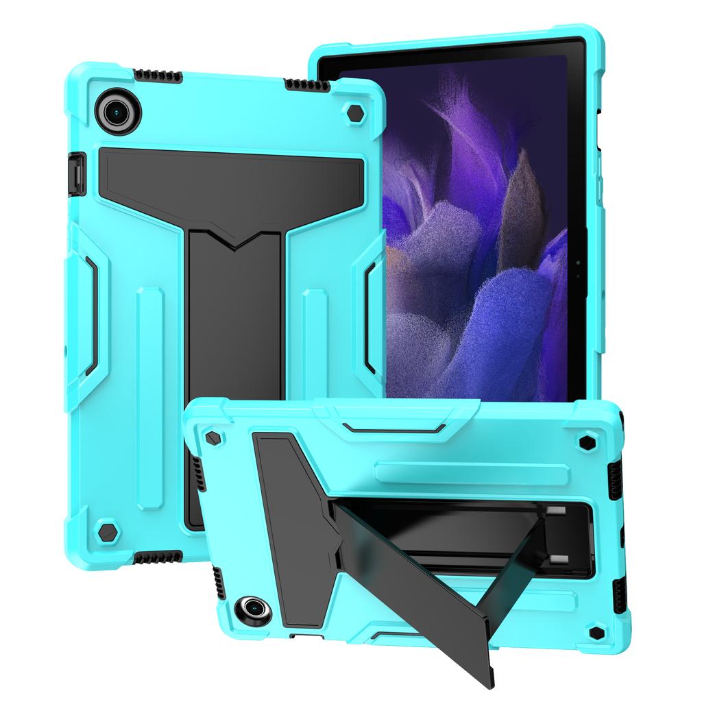 Tablet Case for Samsung Tab A8 10.5 inch (SM-X200/X205), Built-in T-Shaped Stand, Two-Tone Design, All-Round Protection