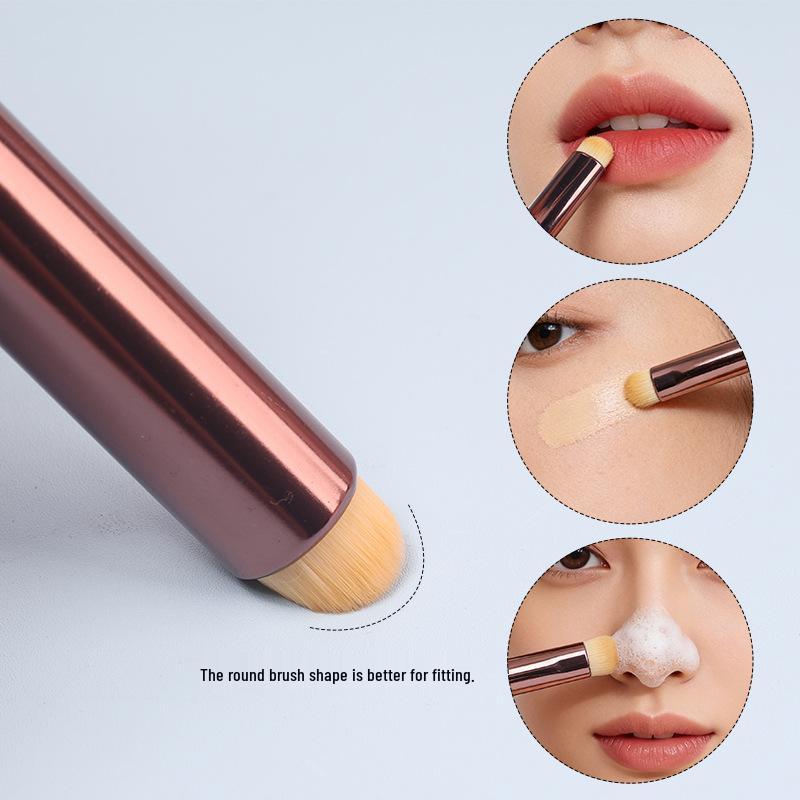 Professional Portable Lip Makeup Brush – Lipstick, Lip Gloss, Lip Liner, and Concealer Tool.