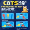 Grenzüberschreitendes Katz-und-Maus-Brettspiel: Frühkindliches Bildungs- und Konzentrationsspielzeug für die Eltern-Kind-Interaktion