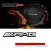 AAVO1 4Pcs 3D Aluminum Car Audio Decorate Badge Emblem Sticker Trim For Mercedes Benz AMG W212 W204 W211 W168 W213 W205 W210 W108 W124