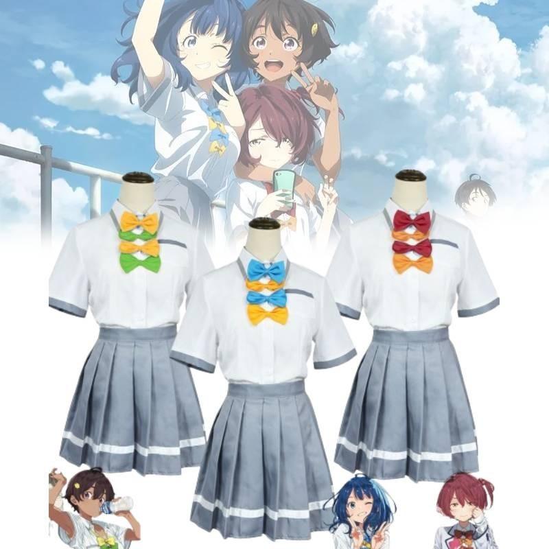 Lebhaftes Polyester Cosplay Kostüm Anime-inspiriert Harajuku Stil Für Rollenspiele