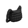 COS Quilted Texture Polyester Cloud Bag Shoulder Crossbody Bag Regular Women bags Black 1213736001