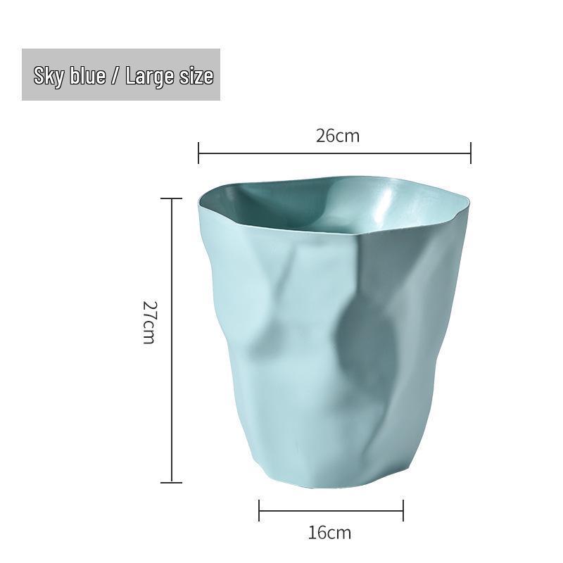 Nordic Simple Design Creative Trash Can for Kitchen, Living Room, Bedroom, Bathroom