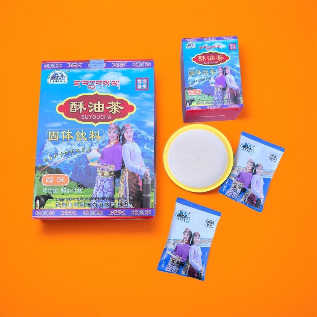 Sheng Gang Instant Tibetan Original Flavour Salty Yak Butter Tea 320g Box