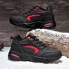 Men's autumn and winter warm cotton shoes fashionable sports casual shoes slippery heightening lightweight trendy running shoes