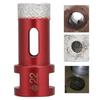 2Pcs Hole Saws Bits     Female Thread Angle Grinder Accessories for Marble