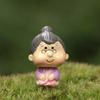 Cartoon Grandpa Cute Grandma Mini Model Ornament For Decoration Gardening