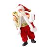 Decorative Resin Statue Carved Santa Figure for Years Round Holiday Decorations and Display Desk Ornament