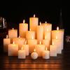 Classic Ivory White Cylindrical Candle