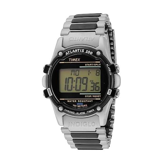 [TIMEX] Унисекс часы Atlantis 100 Серебристые TW2U31100 [Параллельный импорт]