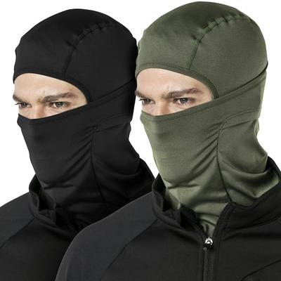 [ATHLIO] Balaclava 2 Pieces Neck Warmer Face Mask Balaclava Fleece