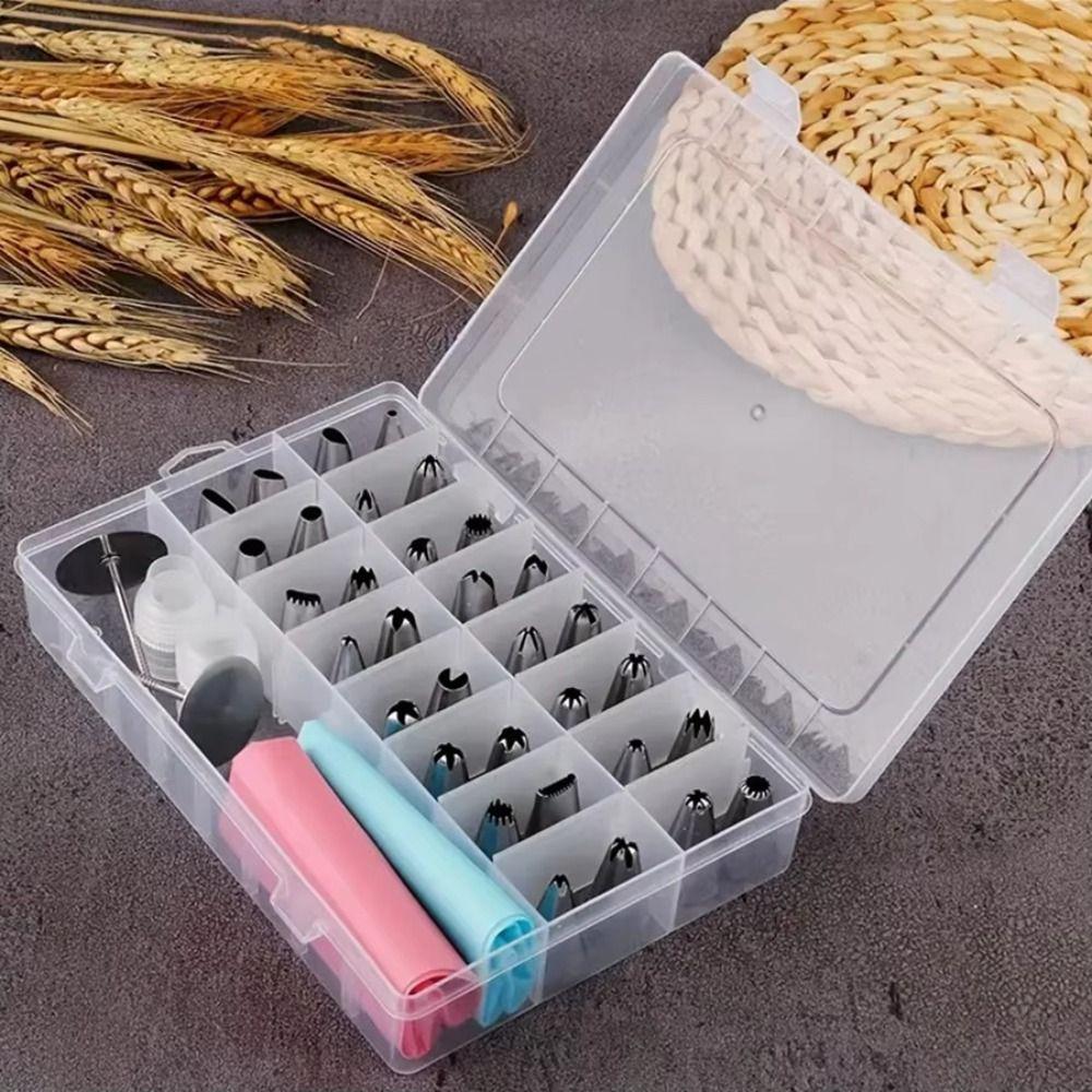 38Pcs/Set Creative Cake Decorating Nozzles Set DIY Decorating Piping Tip  Kitchen Gadgets