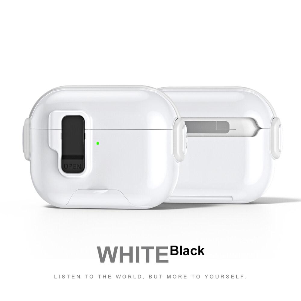 KEYSION Magnetic Automatic Switch Earphone Case for Airpods Pro 3 2 Hidden Phone Stand Shockproof Headphone Cover for AirPods 4