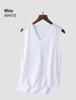 Men's Quick-Drying Slim Fit V-Neck Mesh Ice Silk Summer Tank Top