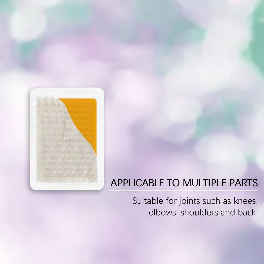 Gelenkpflegepflaster sind sanft und hautfreundlich, tragbar und einfach anzuwenden, reduzieren Müdigkeit und sind für mehrere Bereiche geeignet.