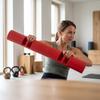 Fitness Tube with Grip Openings Hollow Exercise Cylinder Matte Weighted