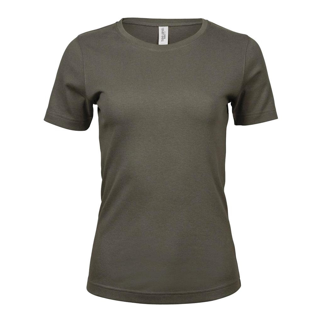Tee Jays Womens/Ladies Interlock Short Sleeve T-Shirt