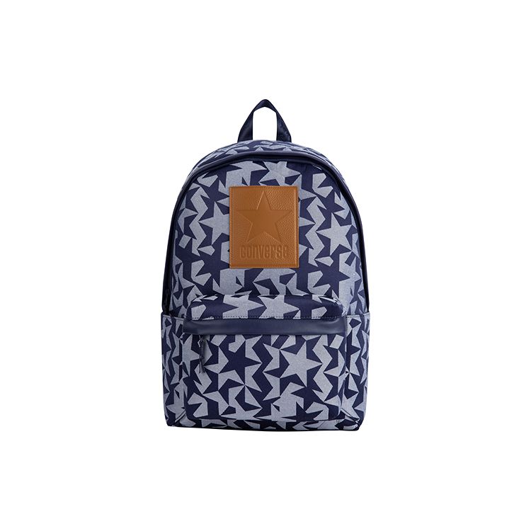 

Converse Retro Fashion Polyester Backpack Regular Navy Blue Unisex Backpacks CV2433006PS-001 Navy,M