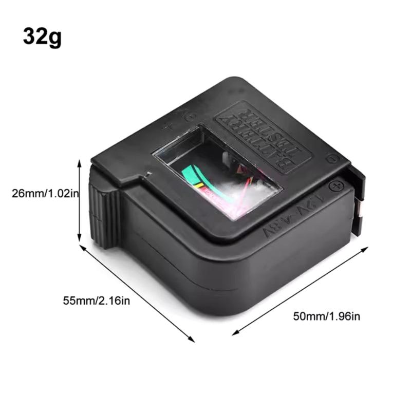 BT860 Battery Tester Accurate Battery Voltage Meter Voltage Checkers with Display Screen for Various Types of Batteries