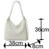 Elegant Women's Shoulder Bag with Backpack Function