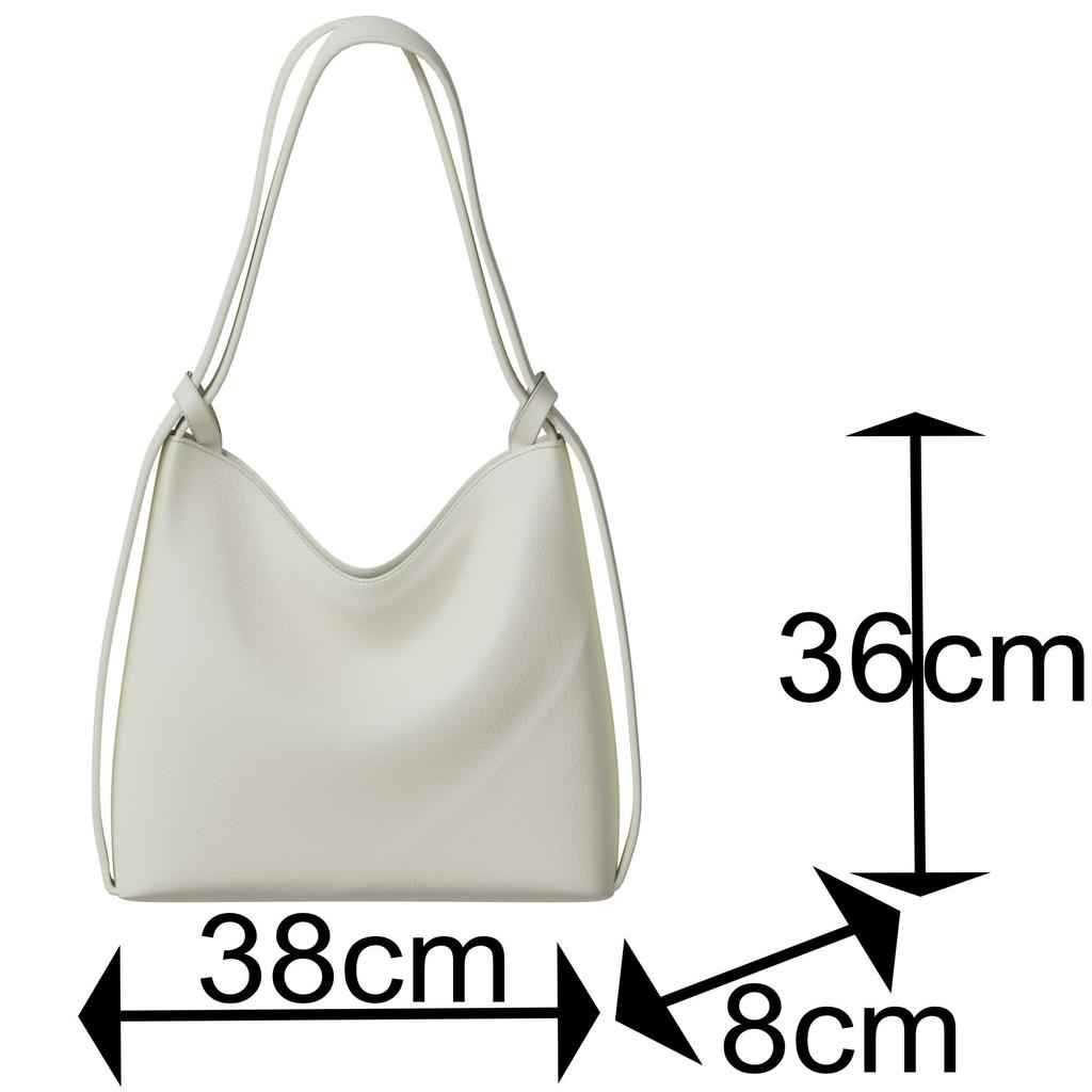 Elegant Women's Shoulder Bag with Backpack Function