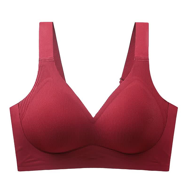Langsha Women s Seamless Wireless Push-Up Bra L 36/80ABC