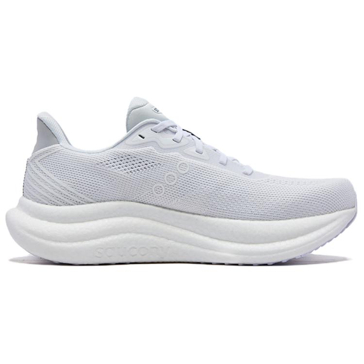 SAUCONY Triumph 23 Hare Ho Comfortable Versatile Running Shoes Unisex Running Shoes White Blue S31023-558