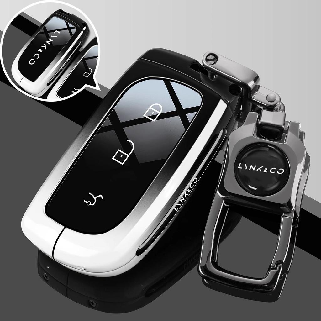 Car Key Case for LYNK&CO 900 LYNKCO Ultra LYNK CO 2025 Car-Styling Remote Cover Shell Keychain Housing Holder Fob Accessories