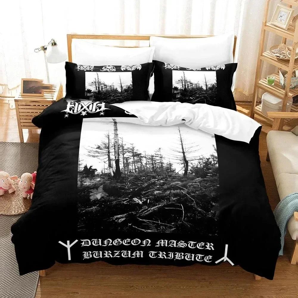 Luxury New 3D Print Burzum Comfortable Duvet Quilt Cover Pillowcase Bedding Set Children Bedroom Decoration Home Textile