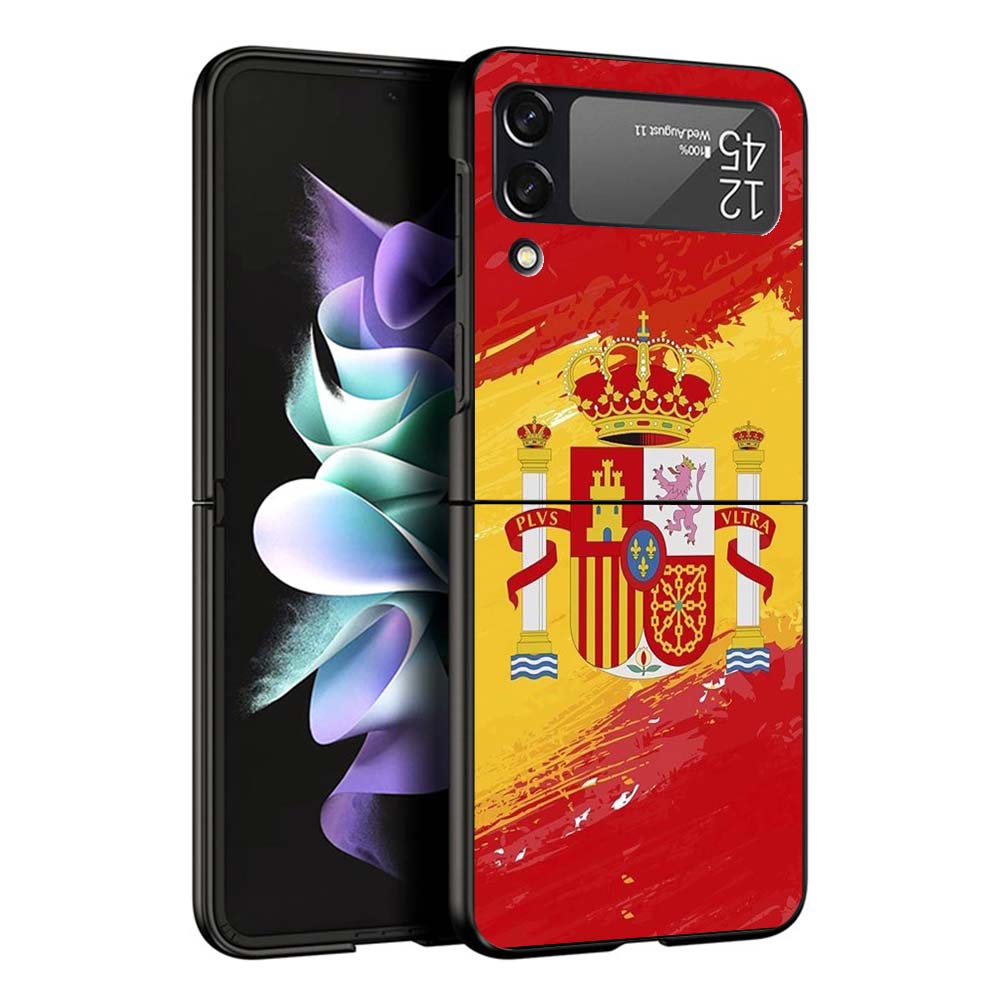 

Spain Coat Of Arms Flag Hard PC Back Phone Case for Samsung Galaxy ZFlip 6 5 Z Flip 4 ZFlip6 Z Flip6 5G ZFlip4 Flip3 Zflip5 Cove Samsung Z Flip 4