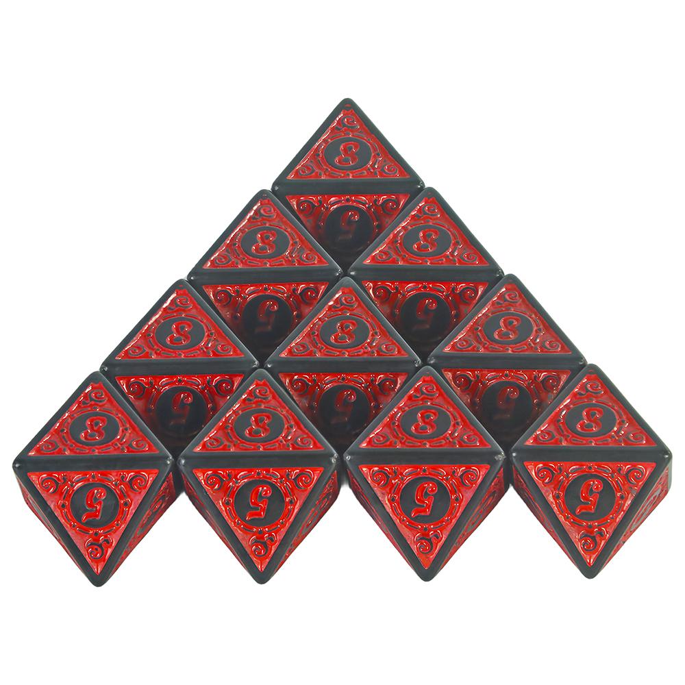 D8 Polyhedral Dice 8 Sided Game Dice Set DND Accessories for TRPG Dice Games - Ideal Roleplaying Game Dices
