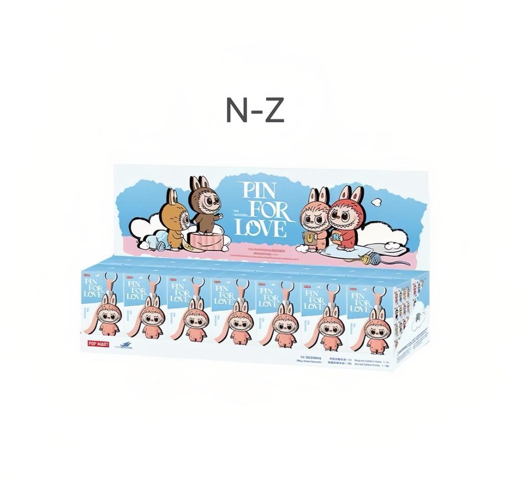 POP MART THE MONSTERS 4.0 Secret Code Series Vinyl Plush Keychain Blind Box (A-M / N-Z) Single Box / Full Set of 14
