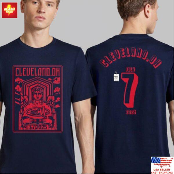 311 Cleveland Ohio 2025 Event T-Shirt The Agora July 7 Two Sided Concert Tee Unisex T-Shirt L