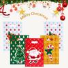 50pcs/100pcs Cookies Candies Pouches New Year Celebrate Tote Bags Party Pearlised Film Gift Packaging Random