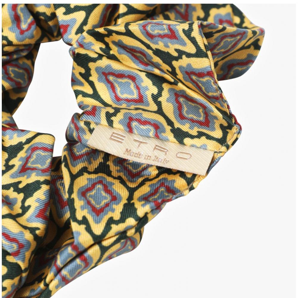 Etro Wf6d0001aa045 X0891 Thai Geometric Silk Scrunch Headband