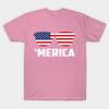 T Shirt Women Merica Sunglass T Shirt For Gift Harajuku Print Kawaii Tshirt Summer Short Sleeve Female T-Shirt Top Tee