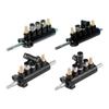 Shop Repair Tire Changer Air Service Part, Replacement Assembly with Push-In Fittings for Equipment Service Needs