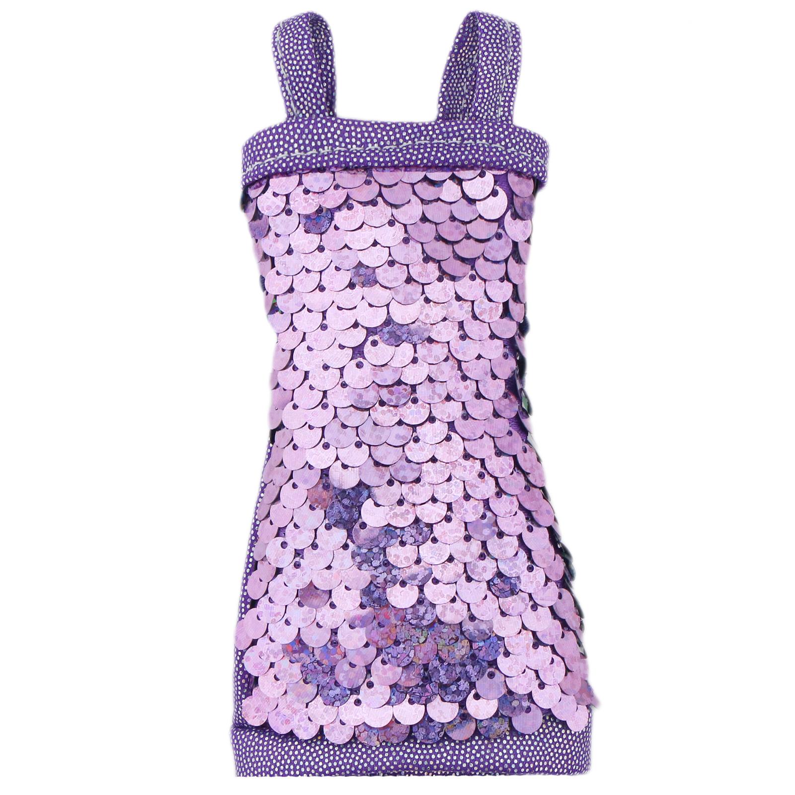 

Кукла ручной работы Мини-платье Мода Блестящие пайетки Вечернее платье Юбка Одежда для куклы 30 см Аксессуары Кукольный домик Детская игрушка