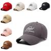 Embroidery Trendy Letter Adjustable Cotton Baseball Hat Details Look Street