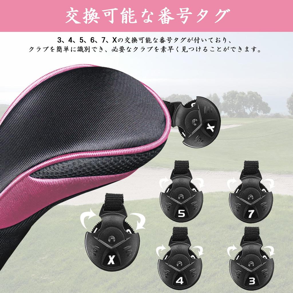Golf Head Cover Golf Club Head Cover Single Item/3 Piece/4