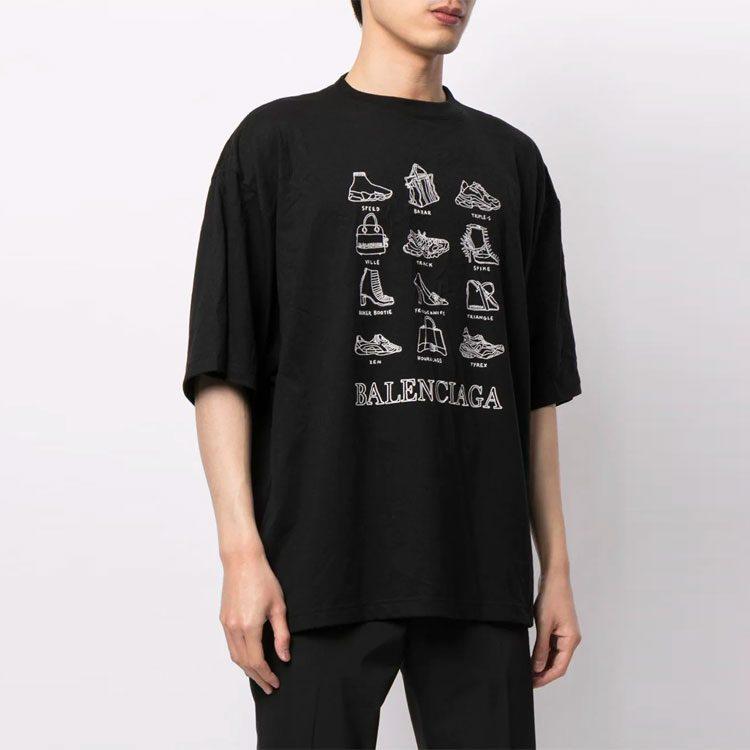 Balenciaga Icons Xl T shirt 641614TJV801070