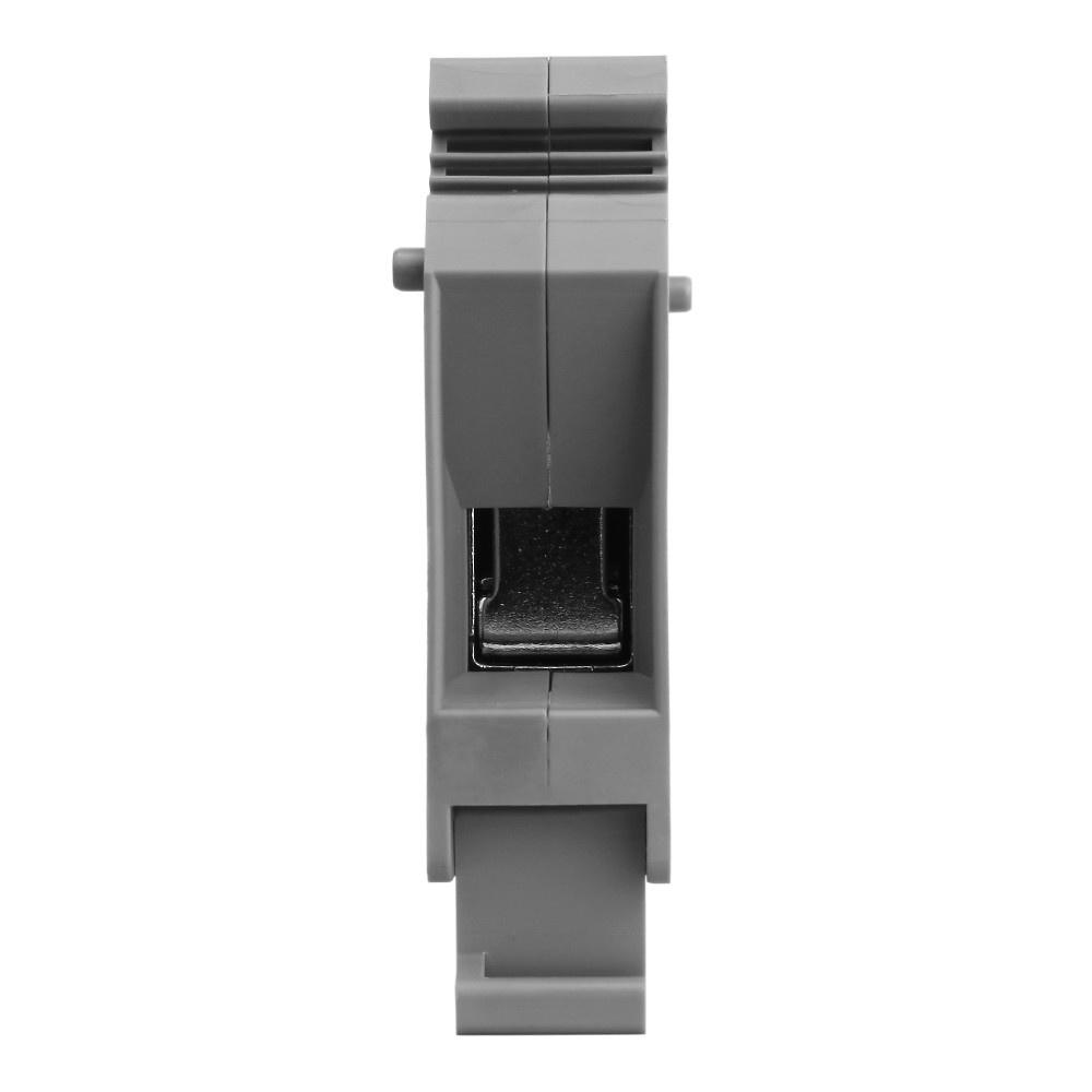 Grauer Durchgangs-Schraubklemmenblock 35mm2 1P für DIN-Schiene TH35