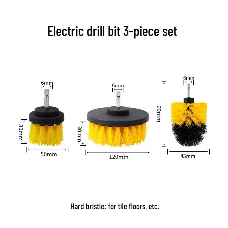 Multifunctional Electric Cleaning Drill Brush for Kitchen, Bathroom, Tile, and Floor