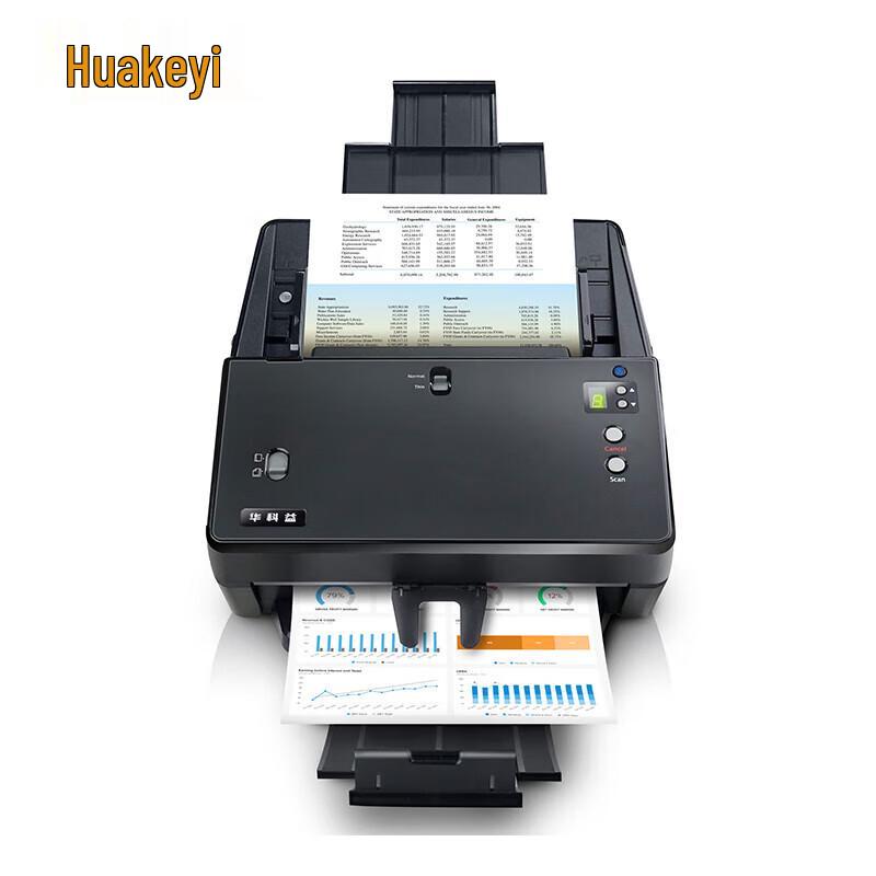 HuaKeYi PT2160 A4 Duplex Color Sheet-fed Document Scanner CN plug (adapter included)
