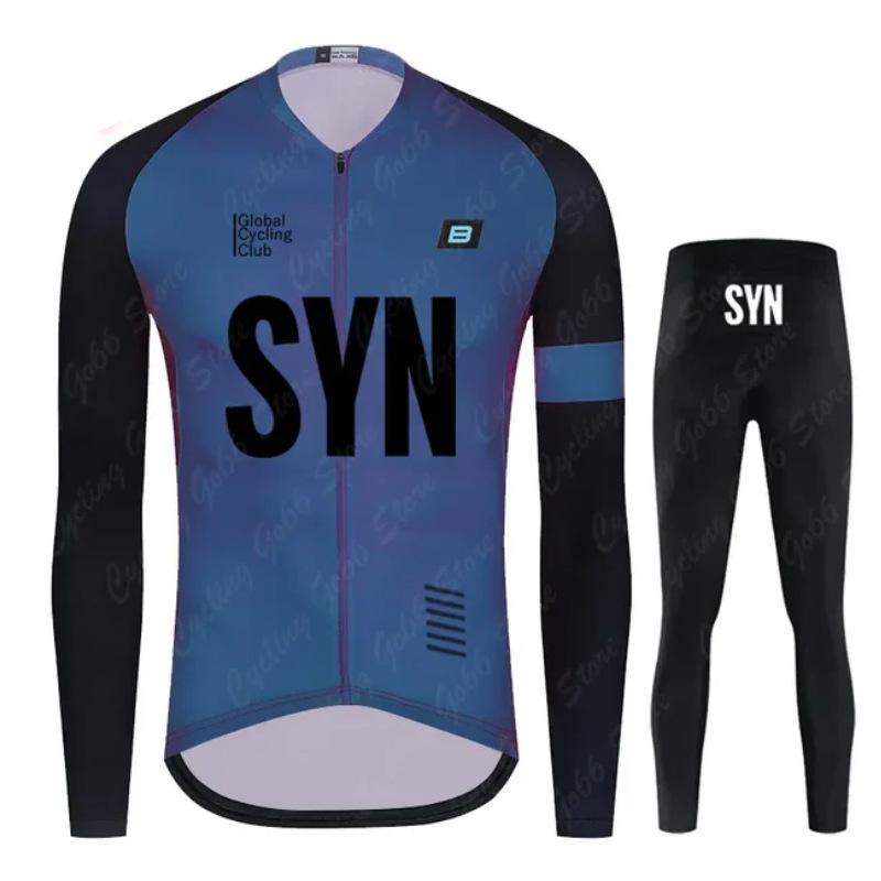 

2026 Autumn Breathable Suit Cycling Suit Bicycle Fleece Warm Long Sleeve Tour De France Racing Equipment 4XL