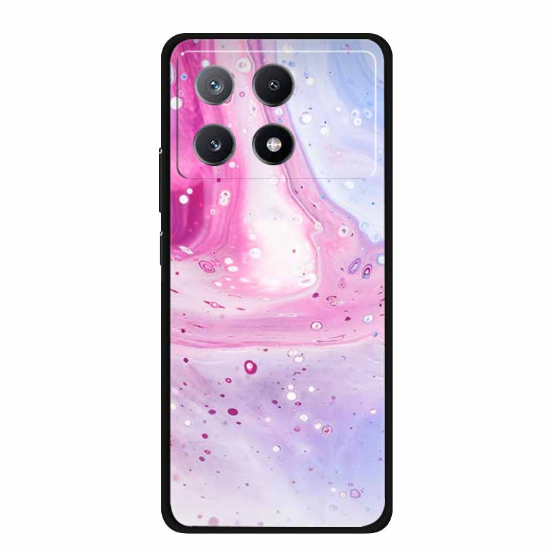 Marble Pattern Phone Case for Poco X6 Pro Clear Edge Cover Funda for Xiaomi Poco X 6 Pro Soft Transparent Coque Color Back Shell