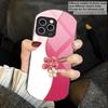 Lucky Four-leaf Clover For iPhone 16 15 14 13 Plus 12 Mini 11 Pro Max XR Xs X 7 8 6 6S Elliptical Tempered Glass Phone Case
